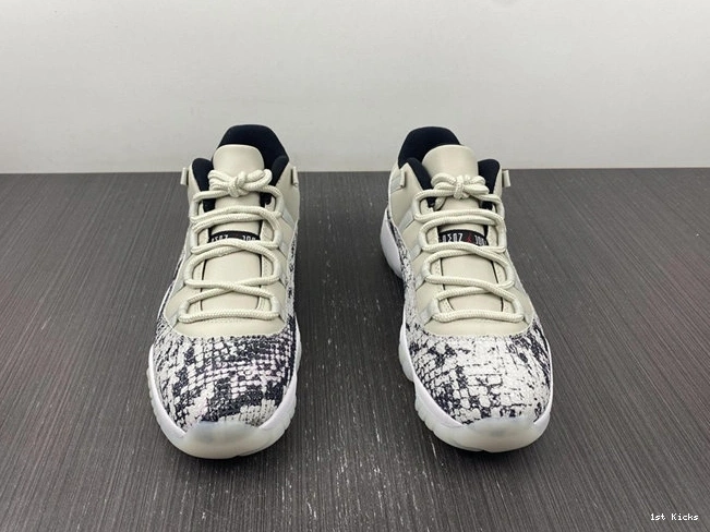 1st Kicks Shoes Low 4107 CD6846- Light Retro Jordan Bone Snake 11 Practical 1014